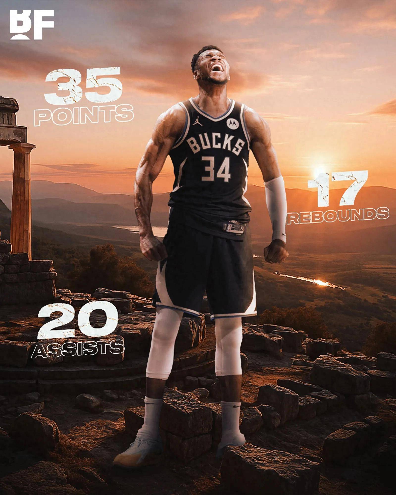 开云体育官方网站-关于雄鹿大胜篮网,字母哥独得35分的信息